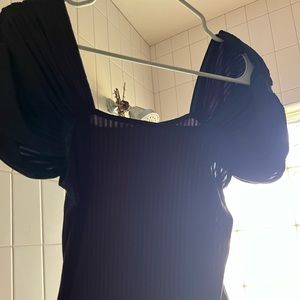 Free people black bodysuit